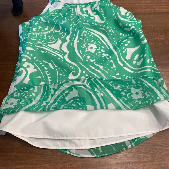 Banana Republic Green and White Halter Top - Picture 5 of 6